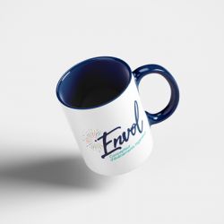 Mug Personnalisé Bicolore