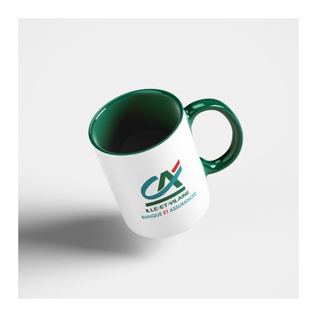Mug Personnalisé Bicolore