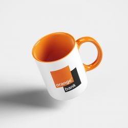 Mug Personnalisé Bicolore