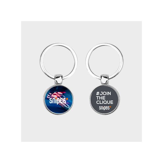 Porte-clés Personnalisé en Métal Rond Ø 2,5 cm