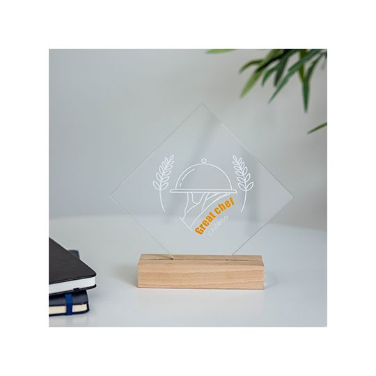 Trophée Losange Personnalisé