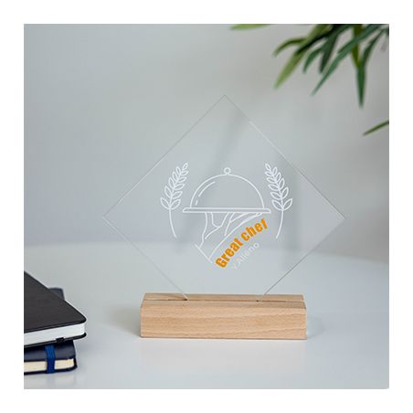 Trophée Losange Personnalisé