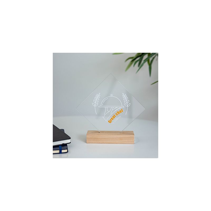 Trophée Losange Personnalisé