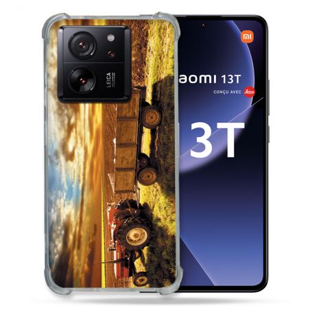 Coque Renforcée Pour Xiaomi 13T / 13T Pro Agriculture Tracteur Color