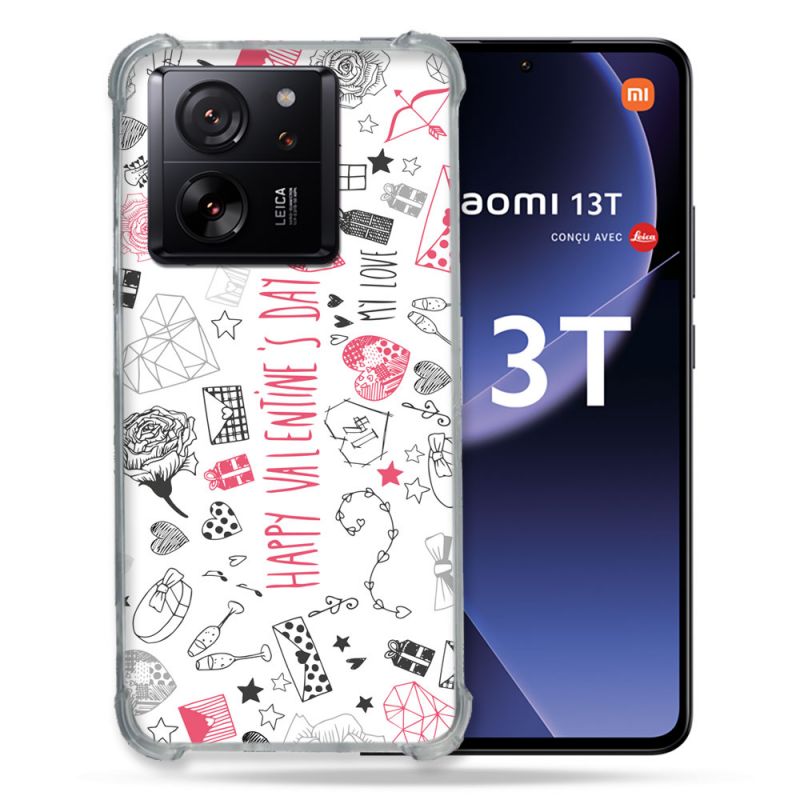 Coque Renforcée Pour Xiaomi 13T / 13T Pro Amour Valentines