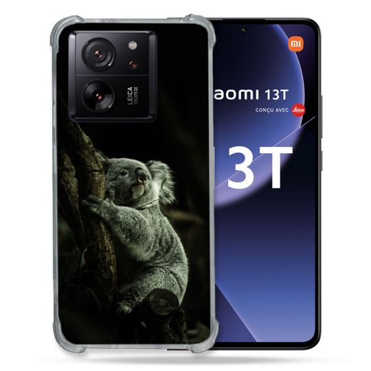 Coque Renforcée Pour Xiaomi 13T / 13T Pro Animal Koala Noir