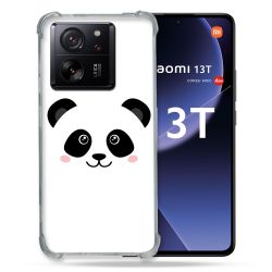 Coque Renforcée Pour Xiaomi 13T / 13T Pro Animal Panda Blanc