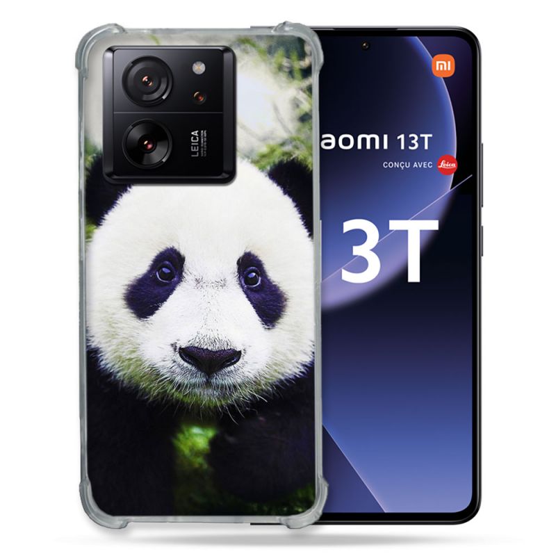 Coque Renforcée Pour Xiaomi 13T / 13T Pro Animal Panda Color