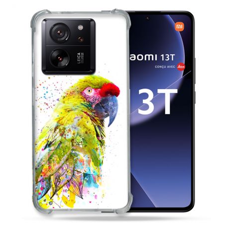 Coque Renforcée Pour Xiaomi 13T / 13T Pro Animal Perroquet Jaune
