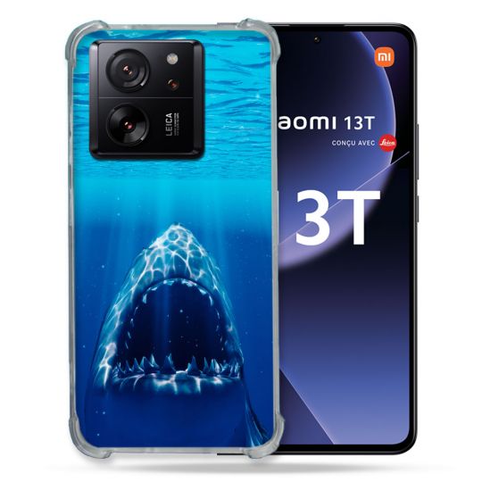Coque Renforcée Pour Xiaomi 13T / 13T Pro Animal Requin Dent