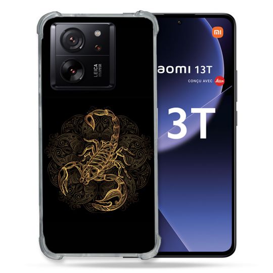 Coque Renforcée Pour Xiaomi 13T / 13T Pro Animal Scorpion Fresque