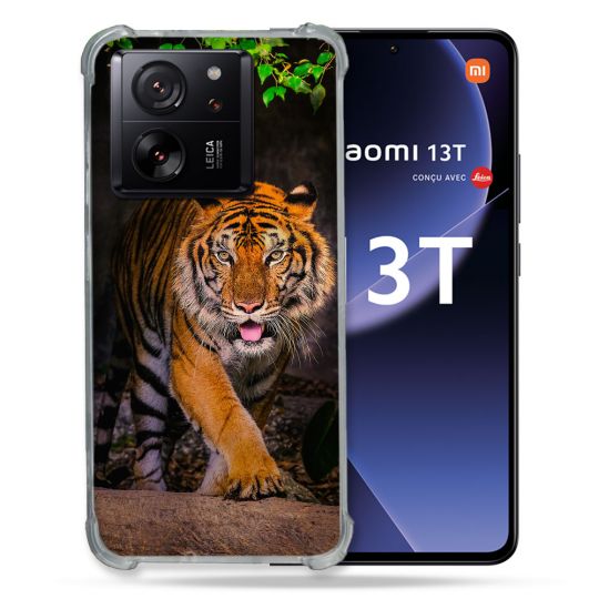 Coque Renforcée Pour Xiaomi 13T / 13T Pro Animal Tigre Jungle