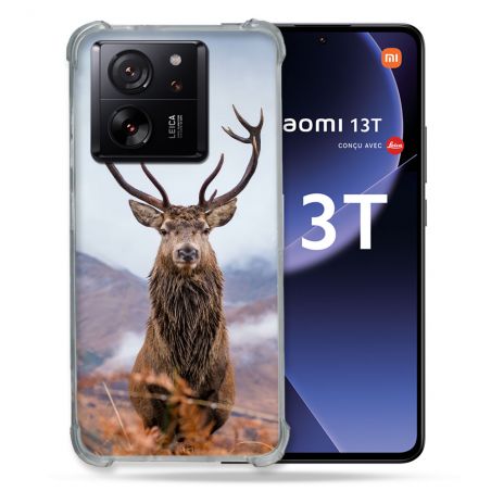 Coque Renforcée Pour Xiaomi 13T / 13T Pro Chasse Chevreuil Montagne