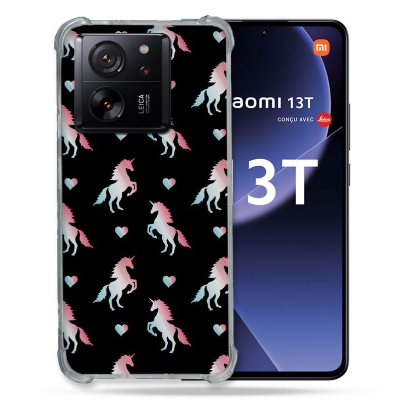 Coque Renforcée Pour Xiaomi 13T / 13T Pro Fantastique Licorne Pattern
