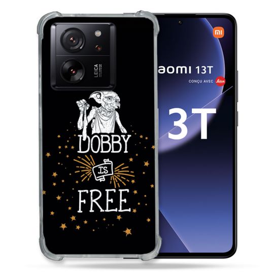 Coque Renforcée Pour Xiaomi 13T / 13T Pro Harry Potter Dobby Free Noir