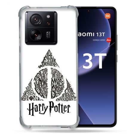 Coque Renforcée Pour Xiaomi 13T / 13T Pro Harry Potter Hollows triangle Blanc
