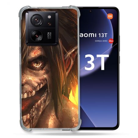 Coque Renforcée Pour Xiaomi 13T / 13T Pro Manga Attaque Titans Eren Titan