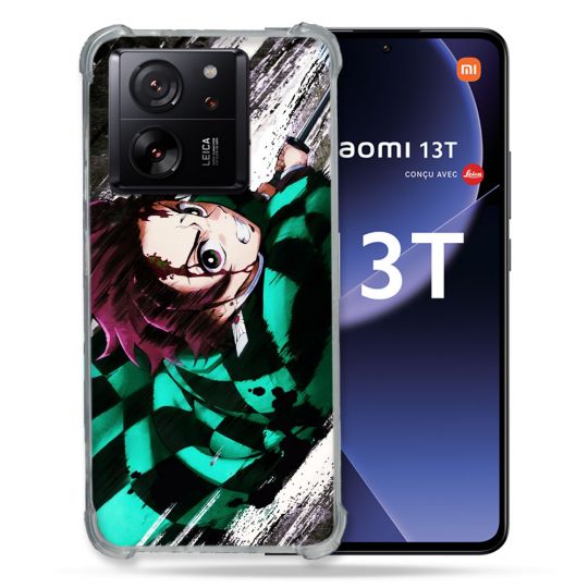 Coque Renforcée Pour Xiaomi 13T / 13T Pro Manga Demon Slayer Tanjiro
