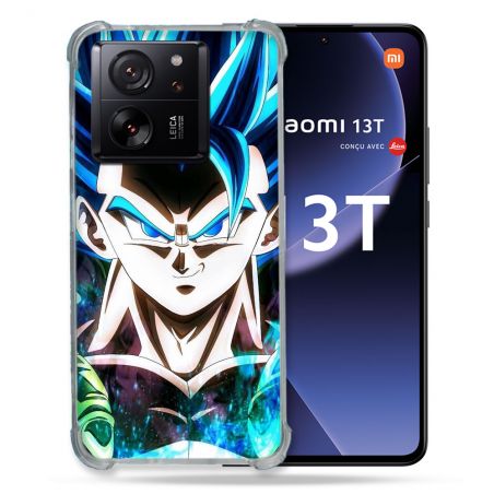 Coque Renforcée Pour Xiaomi 13T / 13T Pro Manga Dragon Ball Gogeta Visage