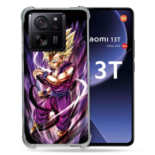 Coque Renforcée Pour Xiaomi 13T / 13T Pro Manga Dragon Ball Sangohan Violet