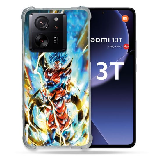 Coque Renforcée Pour Xiaomi 13T / 13T Pro Manga Dragon Ball Sangoku Blanc