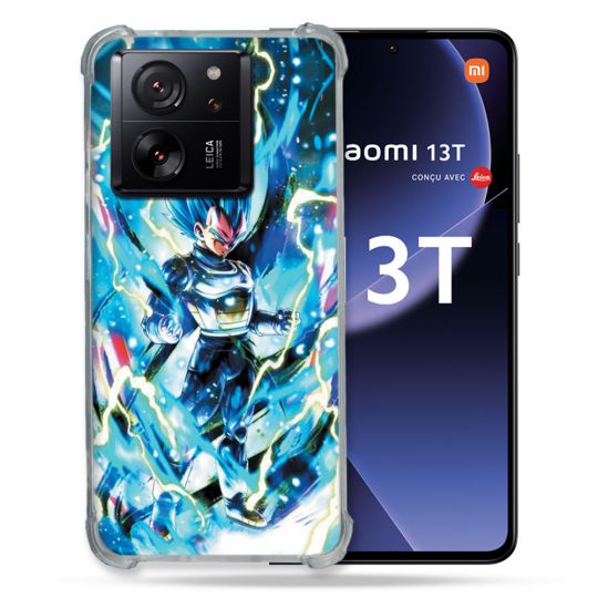 Coque Renforcée Pour Xiaomi 13T / 13T Pro Manga Dragon Ball Vegeta Bleu