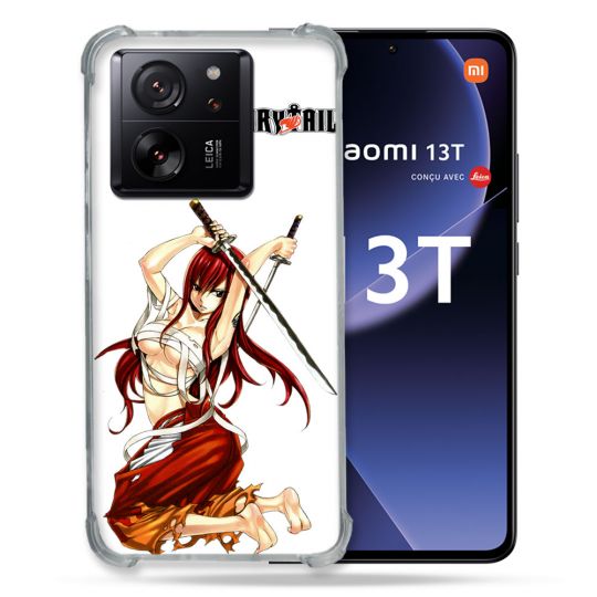 Coque Renforcée Pour Xiaomi 13T / 13T Pro Manga Fairy Tail Erza