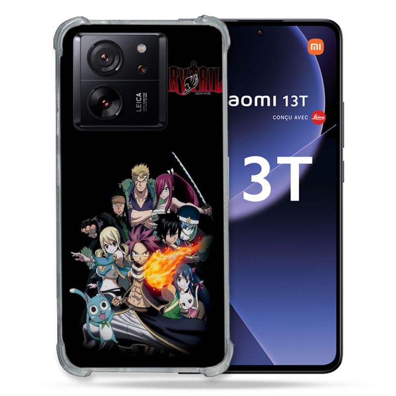 Coque Renforcée Pour Xiaomi 13T / 13T Pro Manga Fairy Tail Logo Team
