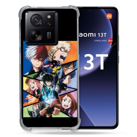Coque Renforcée Pour Xiaomi 13T / 13T Pro Manga My Hero Academia Noir