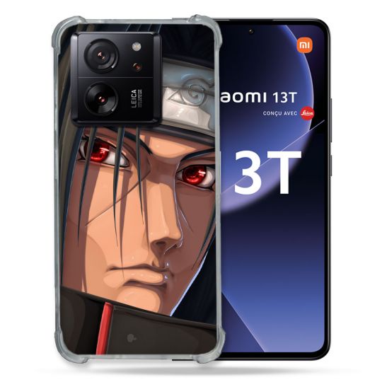 Coque Renforcée Pour Xiaomi 13T / 13T Pro Manga Naruto Itachi Visage