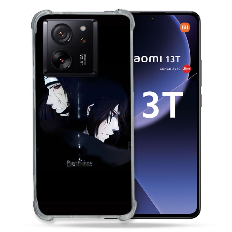 Coque Renforcée Pour Xiaomi 13T / 13T Pro Manga Naruto Sasuke Itachi
