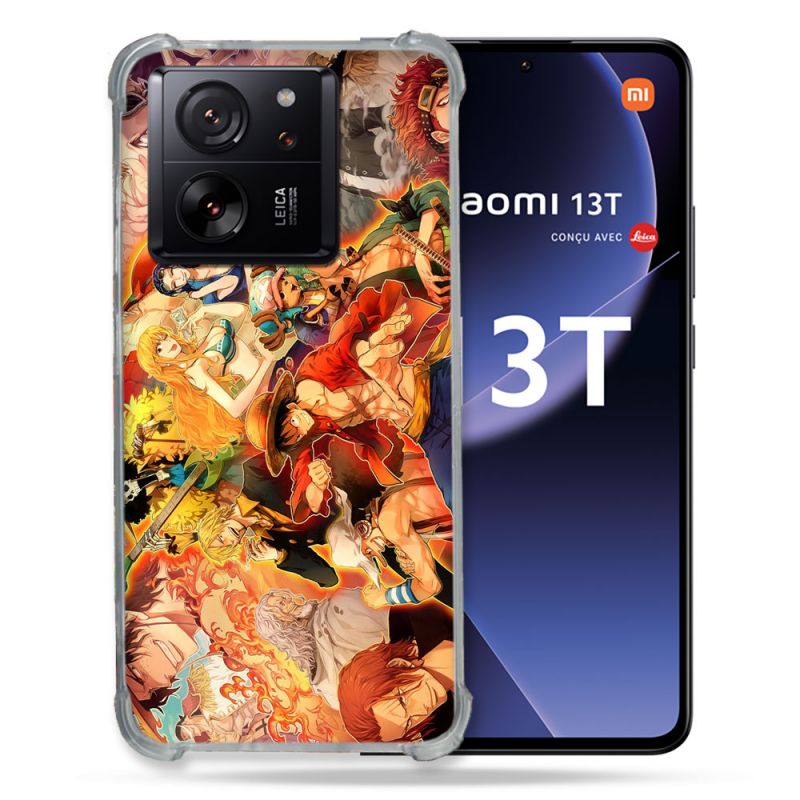 Coque Renforcée Pour Xiaomi 13T / 13T Pro Manga One Piece Nakama