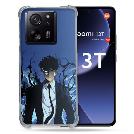 Coque Renforcée Pour Xiaomi 13T / 13T Pro Manga Solo Leveling Sung Bleu