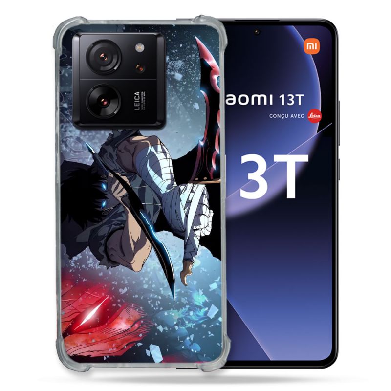 Coque Renforcée Pour Xiaomi 13T / 13T Pro Manga Solo Leveling Sung Epee