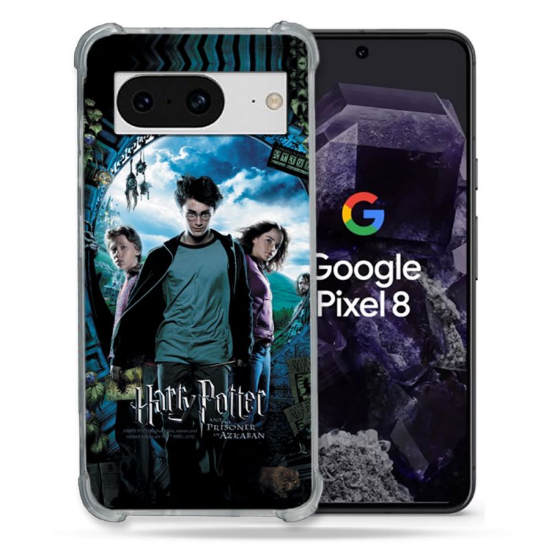 Coque Renforcée En Verre Trempé Pour Google Pixel 8 Harry Potter Azkaban