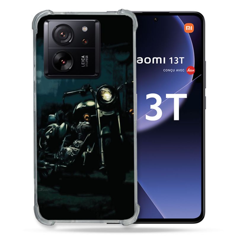 Coque Renforcée Pour Xiaomi 13T / 13T Pro Moto Harley Vintage
