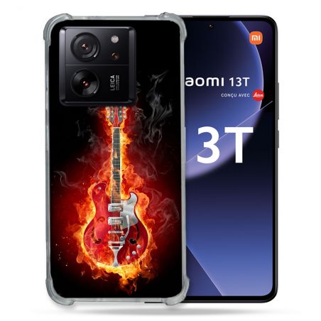 Coque Renforcée Pour Xiaomi 13T / 13T Pro Musique Guitare Electrique
