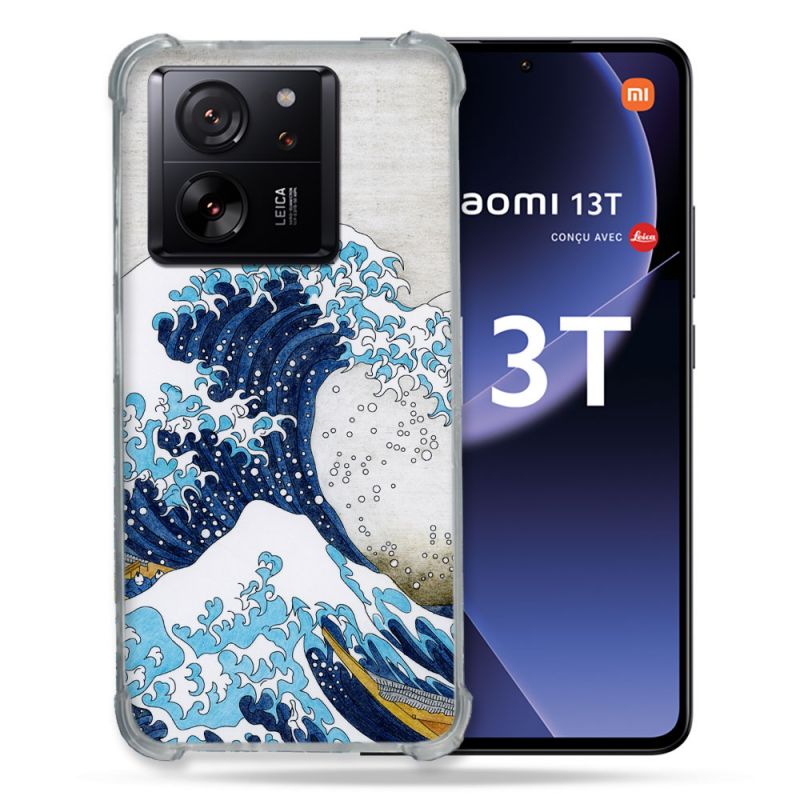 Coque Renforcée Pour Xiaomi 13T / 13T Pro Peinture La Grande Vague