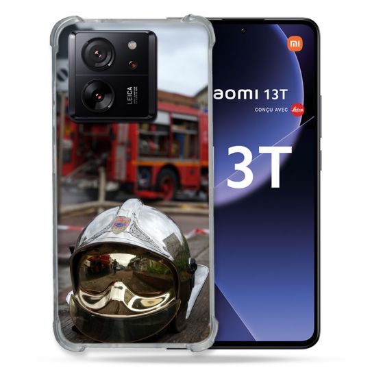 Coque Renforcée Pour Xiaomi 13T / 13T Pro Pompier Casque Camion