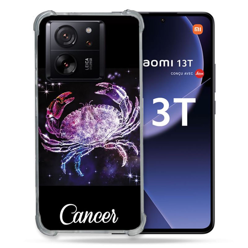 Coque Renforcée Pour Xiaomi 13T / 13T Pro Signe Zodiaque 2 Cancer