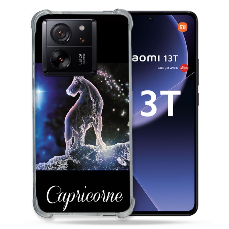Coque Renforcée Pour Xiaomi 13T / 13T Pro Signe Zodiaque 2 Capricorne