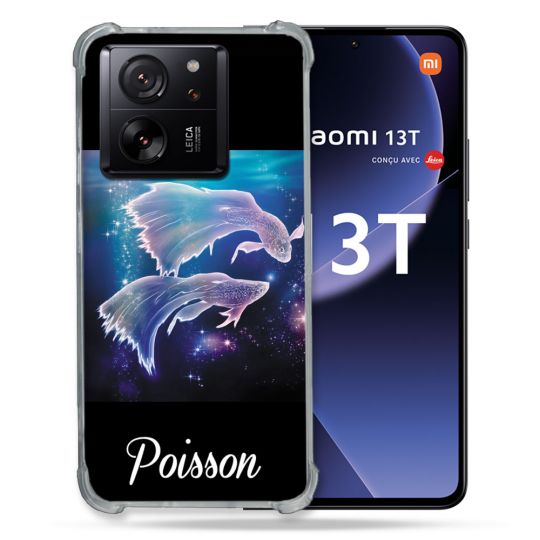 Coque Renforcée Pour Xiaomi 13T / 13T Pro Signe Zodiaque 2 Poisson