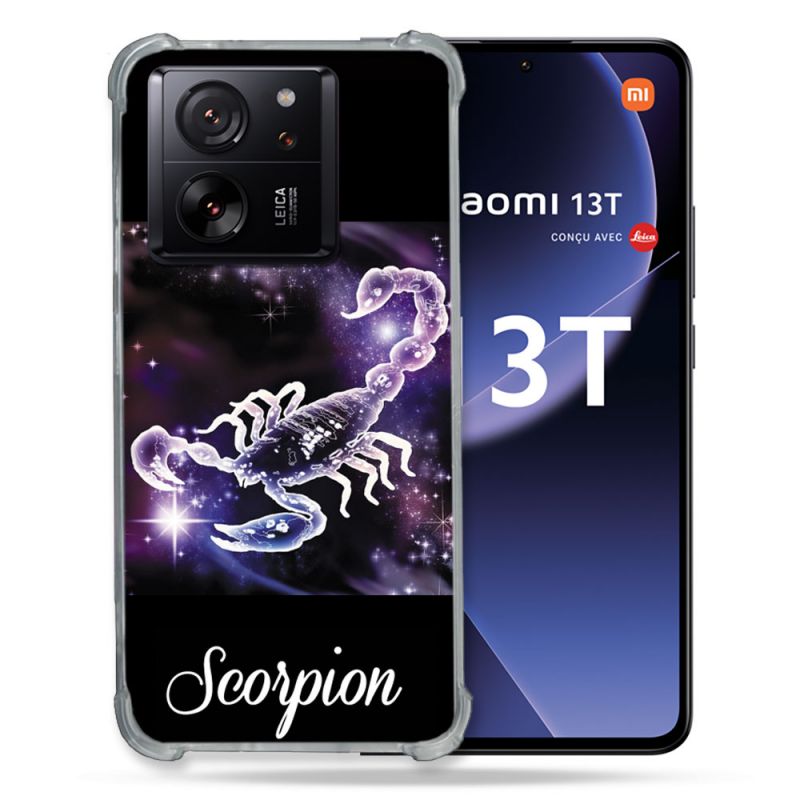 Coque Renforcée Pour Xiaomi 13T / 13T Pro Signe Zodiaque 2 Scorpion
