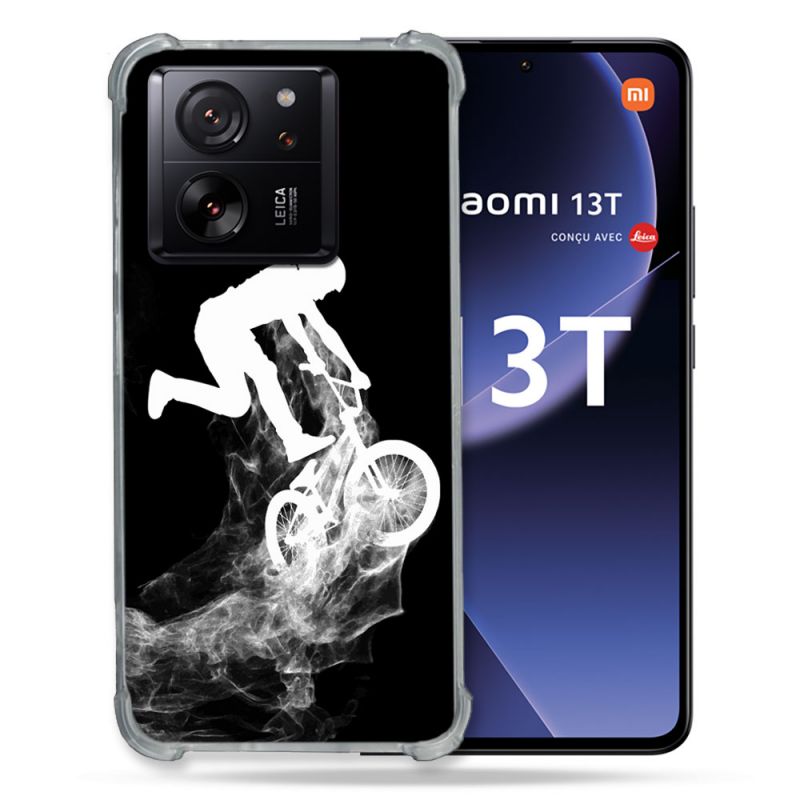 Coque Renforcée Pour Xiaomi 13T / 13T Pro Sport VTT Noir