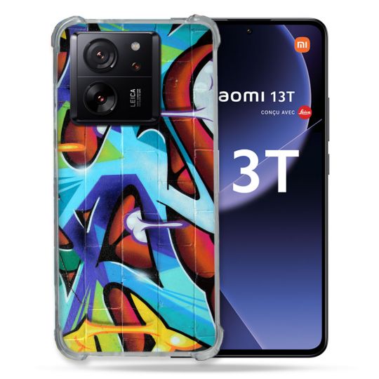 Coque Renforcée Pour Xiaomi 13T / 13T Pro Street Art Graf Color