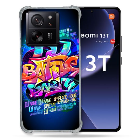 Coque Renforcée Pour Xiaomi 13T / 13T Pro Street Art Rap
