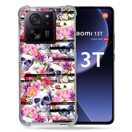 Coque Renforcée Pour Xiaomi 13T / 13T Pro Tete de Mort Pattern
