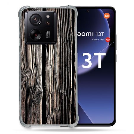 Coque Renforcée Pour Xiaomi 13T / 13T Pro Texture Bois