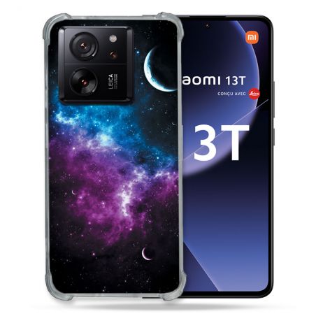 Coque Renforcée Pour Xiaomi 13T / 13T Pro Univers Bleu Violet
