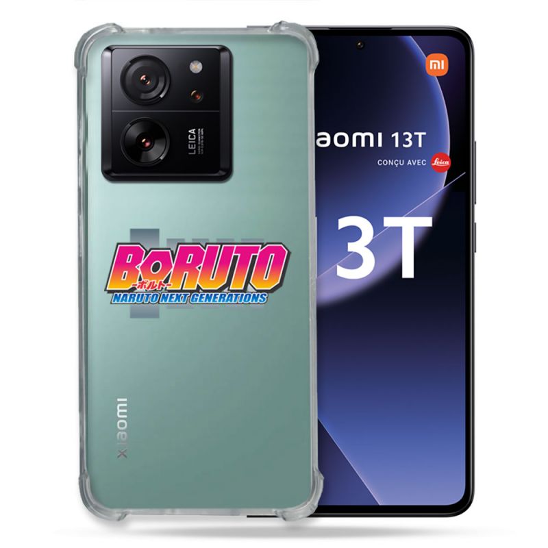 Coque Renforcée Transparente Pour Xiaomi 13T / 13T Pro Boruto Logo